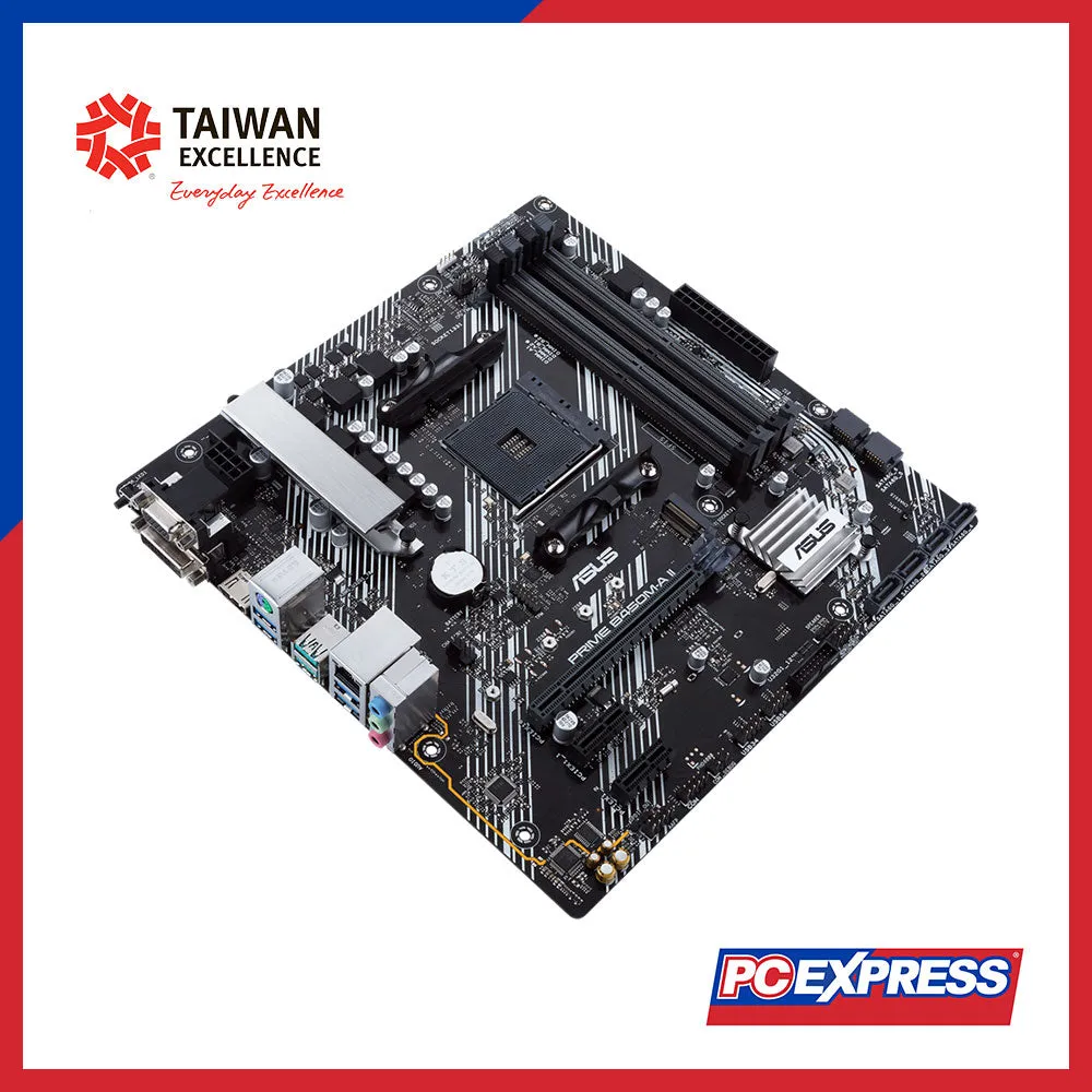 ASUS PRIME B450M-A II CSM mATX Motherboard