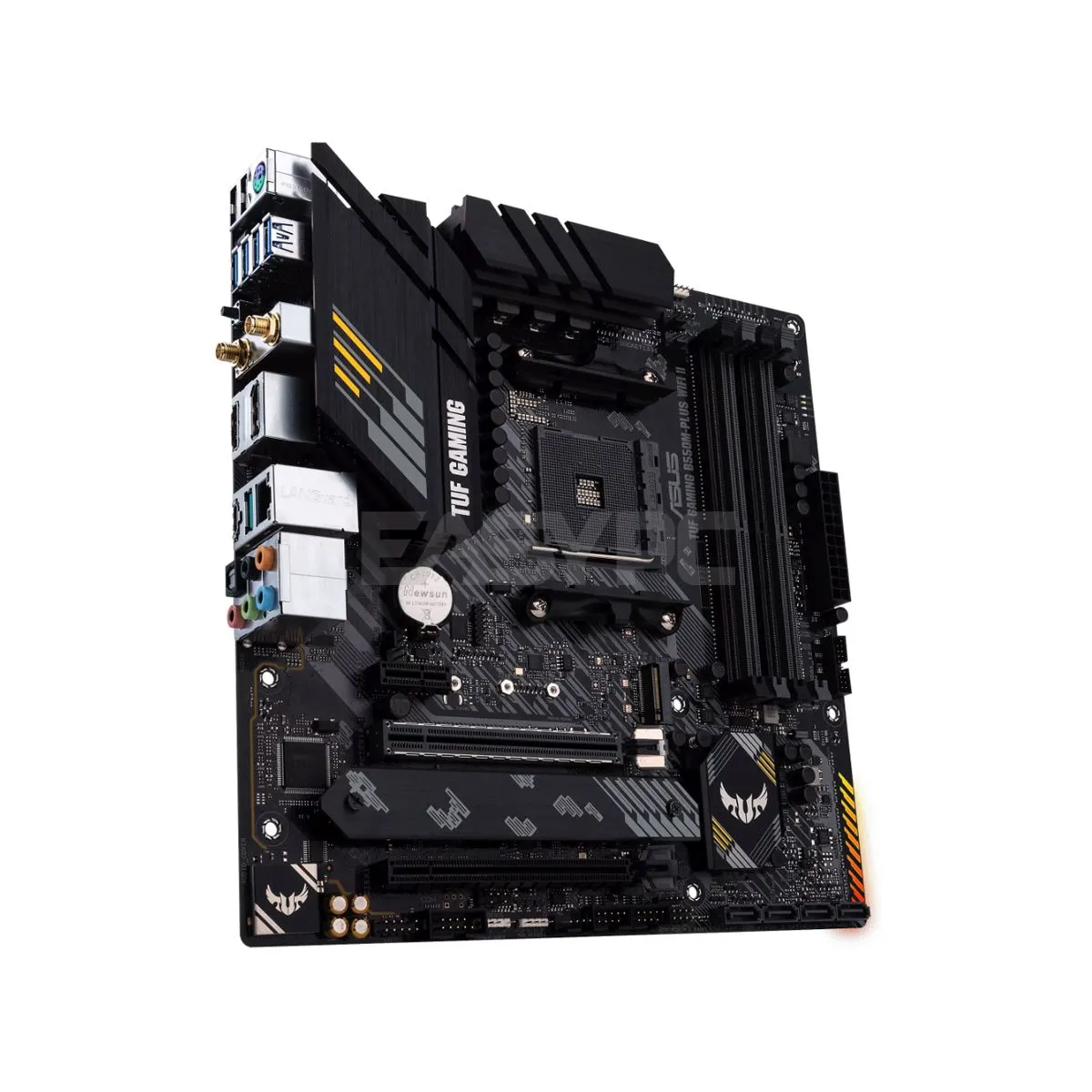 Asus TUF Gaming B550M-PLUS WIFI II AM4 DDR4 Durable, Stable and Reliable Gaming Motherboard