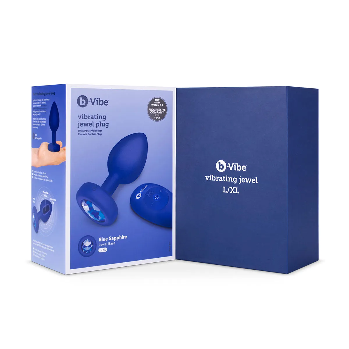 B Vibe Vibrating Jewel Plug