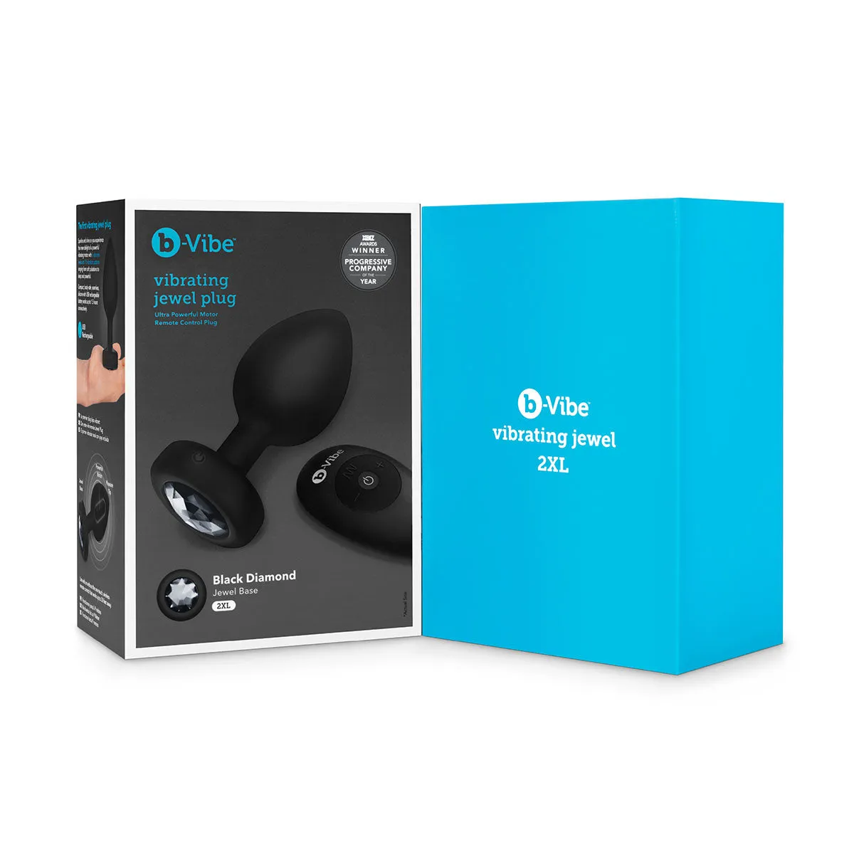 B Vibe Vibrating Jewel Plug