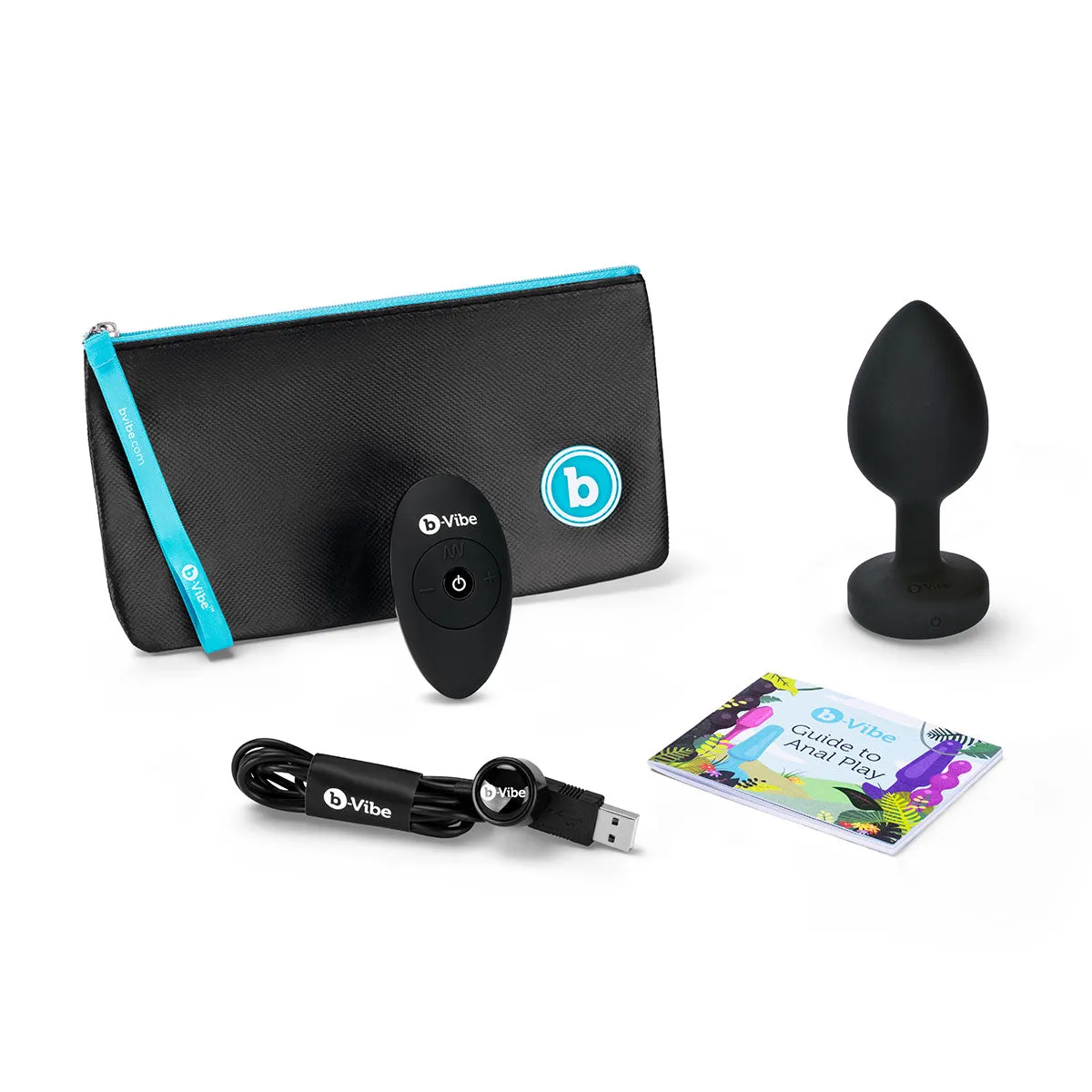B Vibe Vibrating Jewel Plug