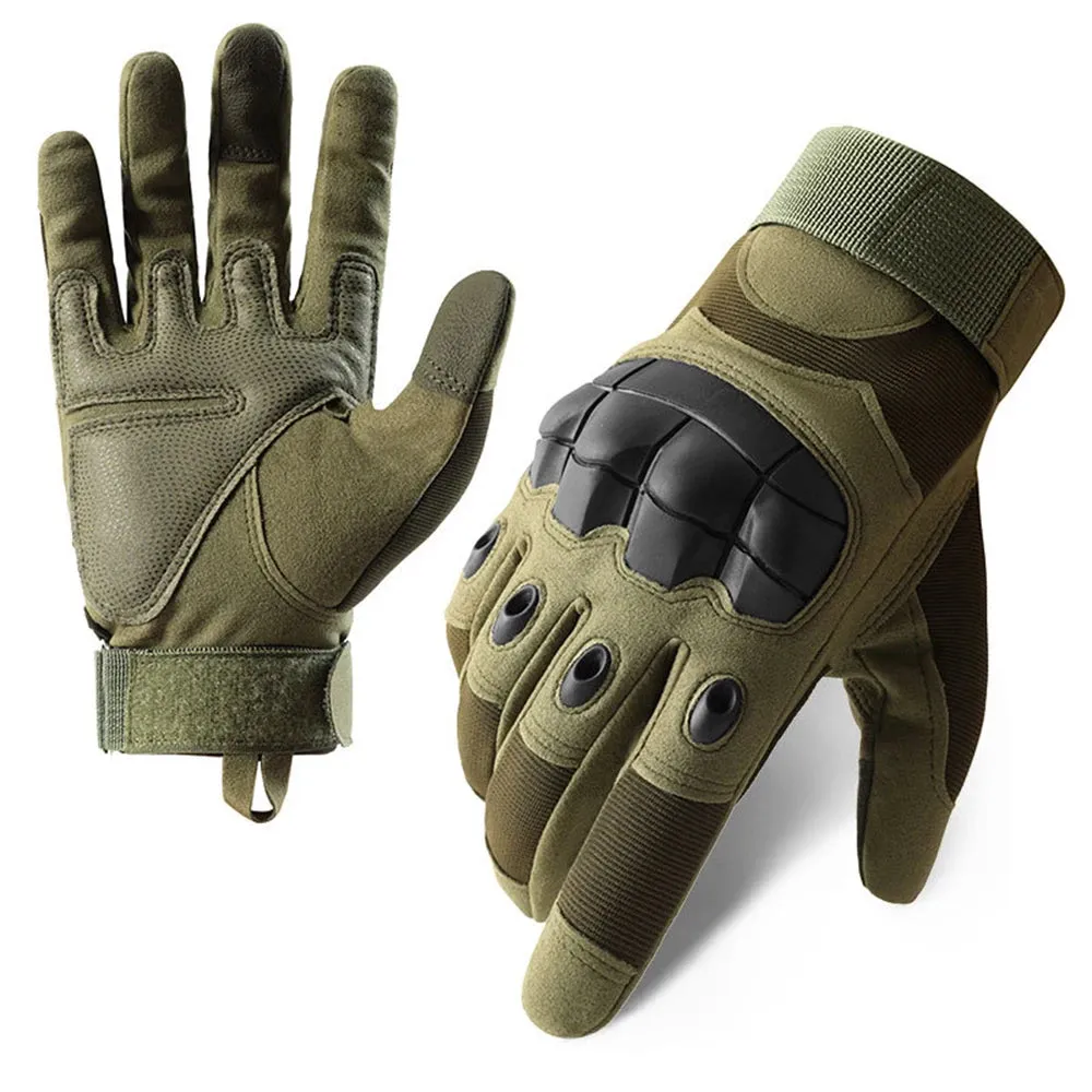 Men's Motorcycle Touch Screen Gloves - Full Finger Protective Gear