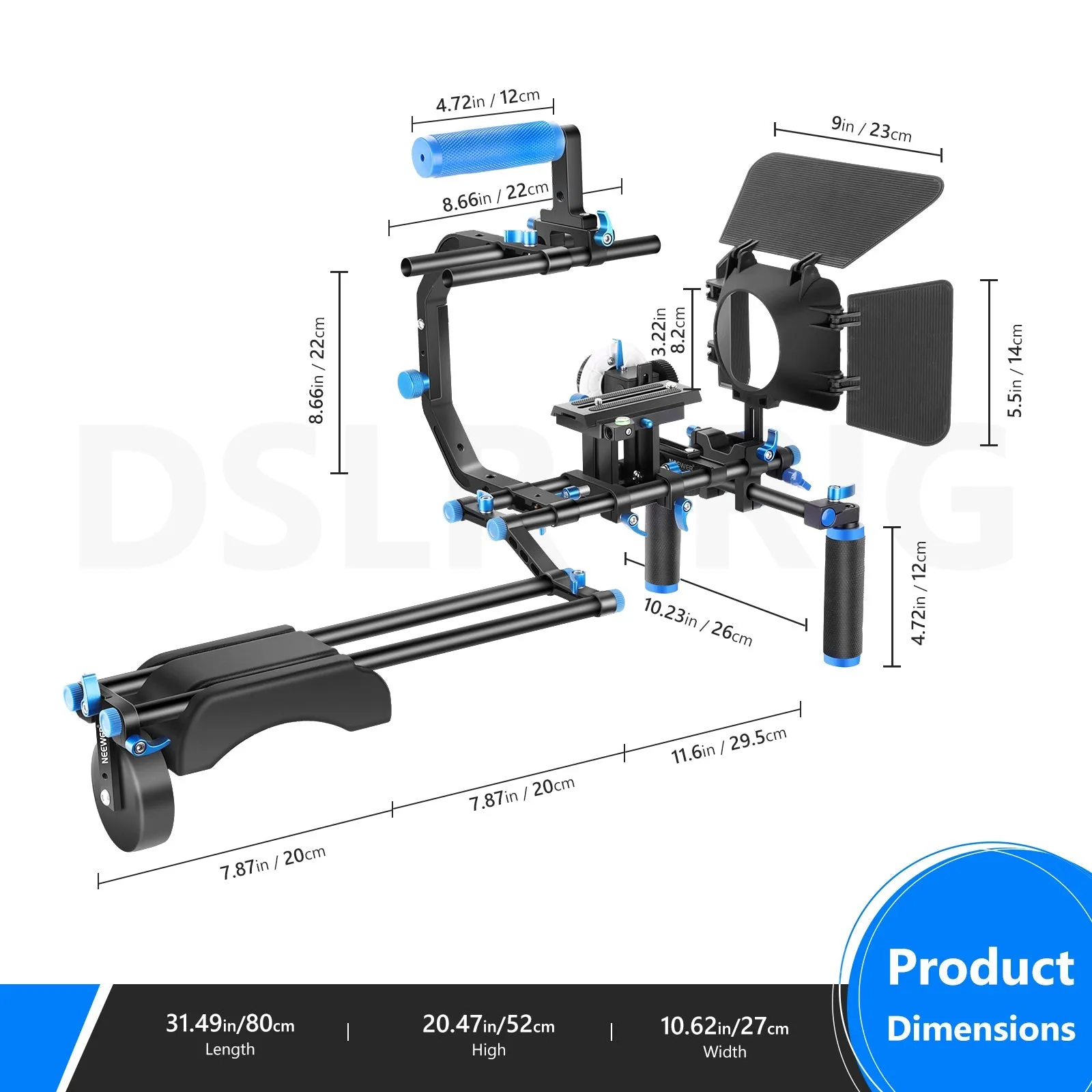NEEWER SR101 Camera Shoulder Rig Kit