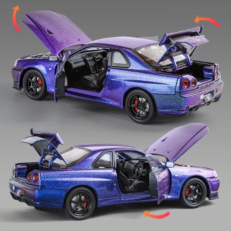Nissan Skyline Ares GTR R34 1/24 Scale