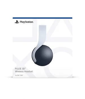 Sony PlayStation Pulse 3d Gaming Wireless Over Ear Headset/Headphone White with Mic, Dual noise-cancellation Mic, 3.5mm Jack, Tempest 3D audio, USB Type-C charging, 12H Battery, Compatible with PS4, PS5, PS VR, Windows, Mac OS, Mobile Sony PlayStation Pulse 3d Gaming Wireless Over Ear Headset/Headphone White with Mic, Dual noise-cancellation Mic, 3.5mm Jack, Tempest 3D audio, USB Type-C charging, 12H Battery, Compatible with PS4, PS5, PS VR, Windows, Mac OS, Mobile